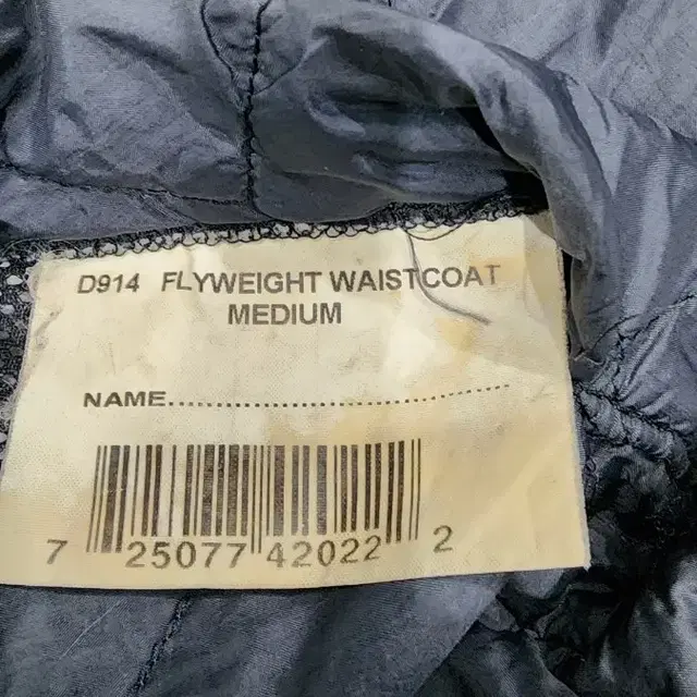 바버 Barbour 플라이웨이트 퀄팅 베스트 조끼 M