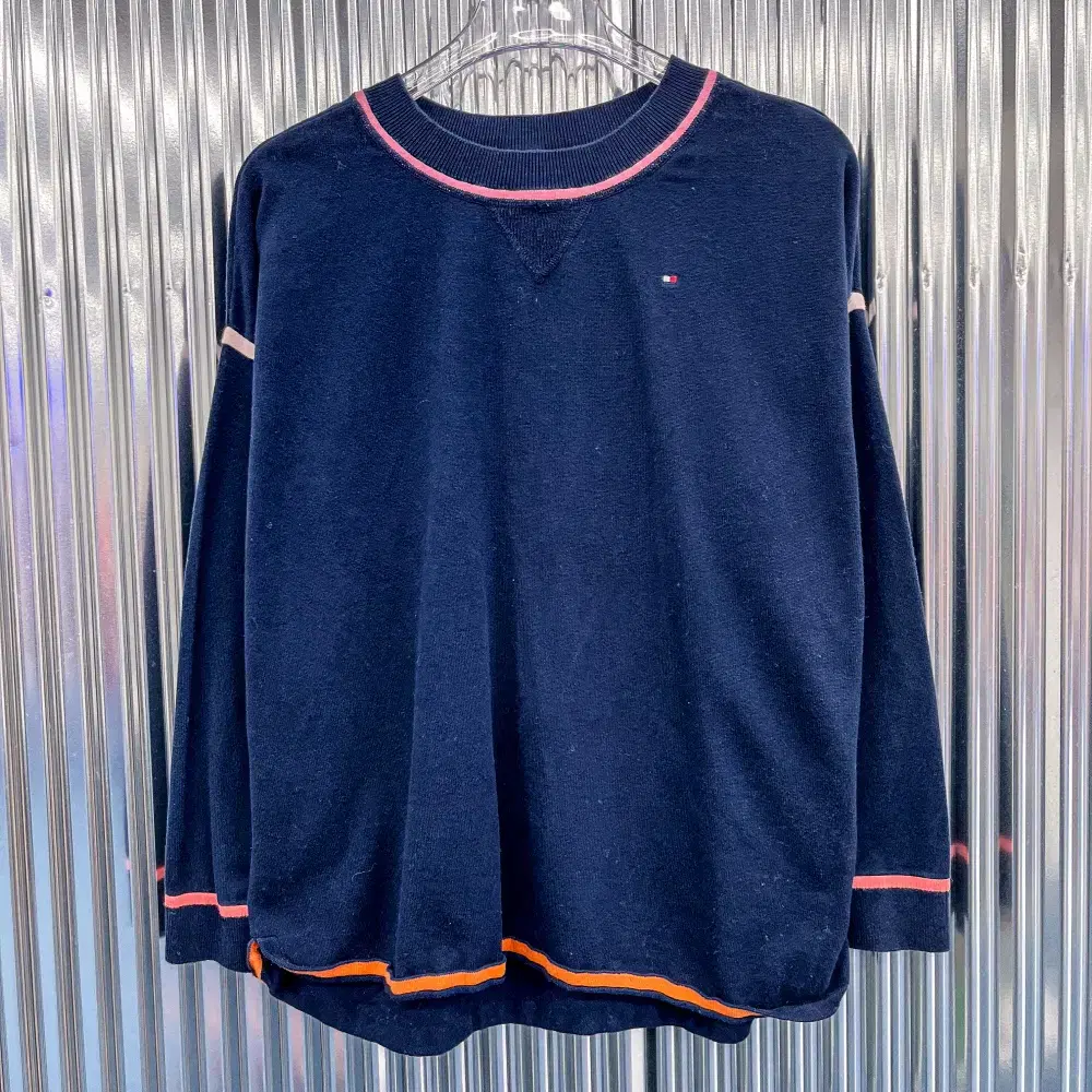 Tommy Hilfiger Cotton Roundneck Knit (Domestic L) I787