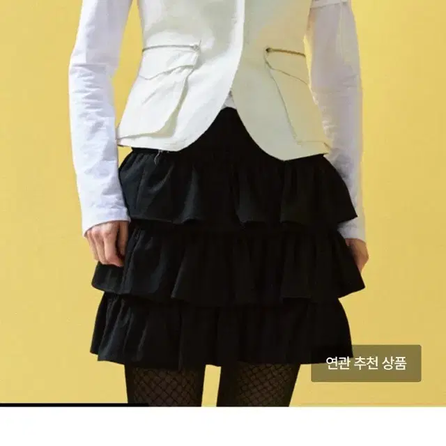 버뮬라 HOURGLASS POCKET VEST (WHITE)