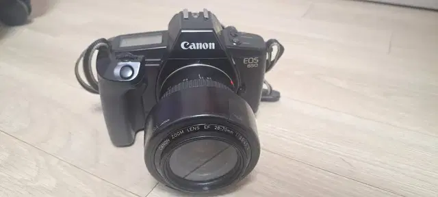 캐논 eos 650 필름카메라 + 28-70mm 렌즈 가방포함