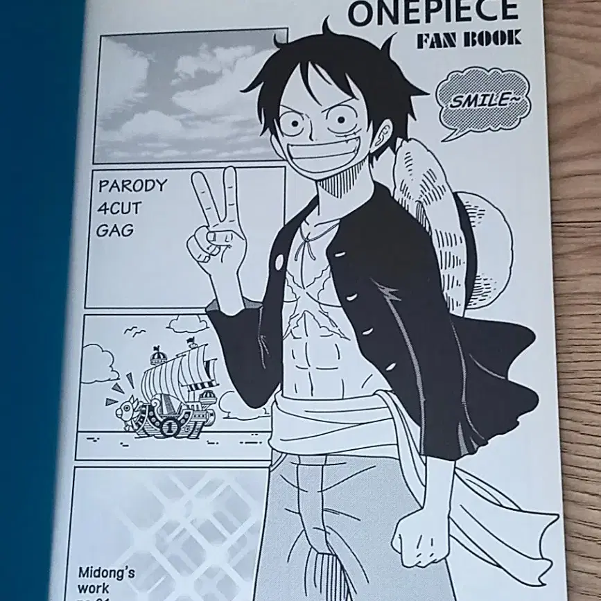 ONEPIECE FAN BOOK SMILE 원피스 만화