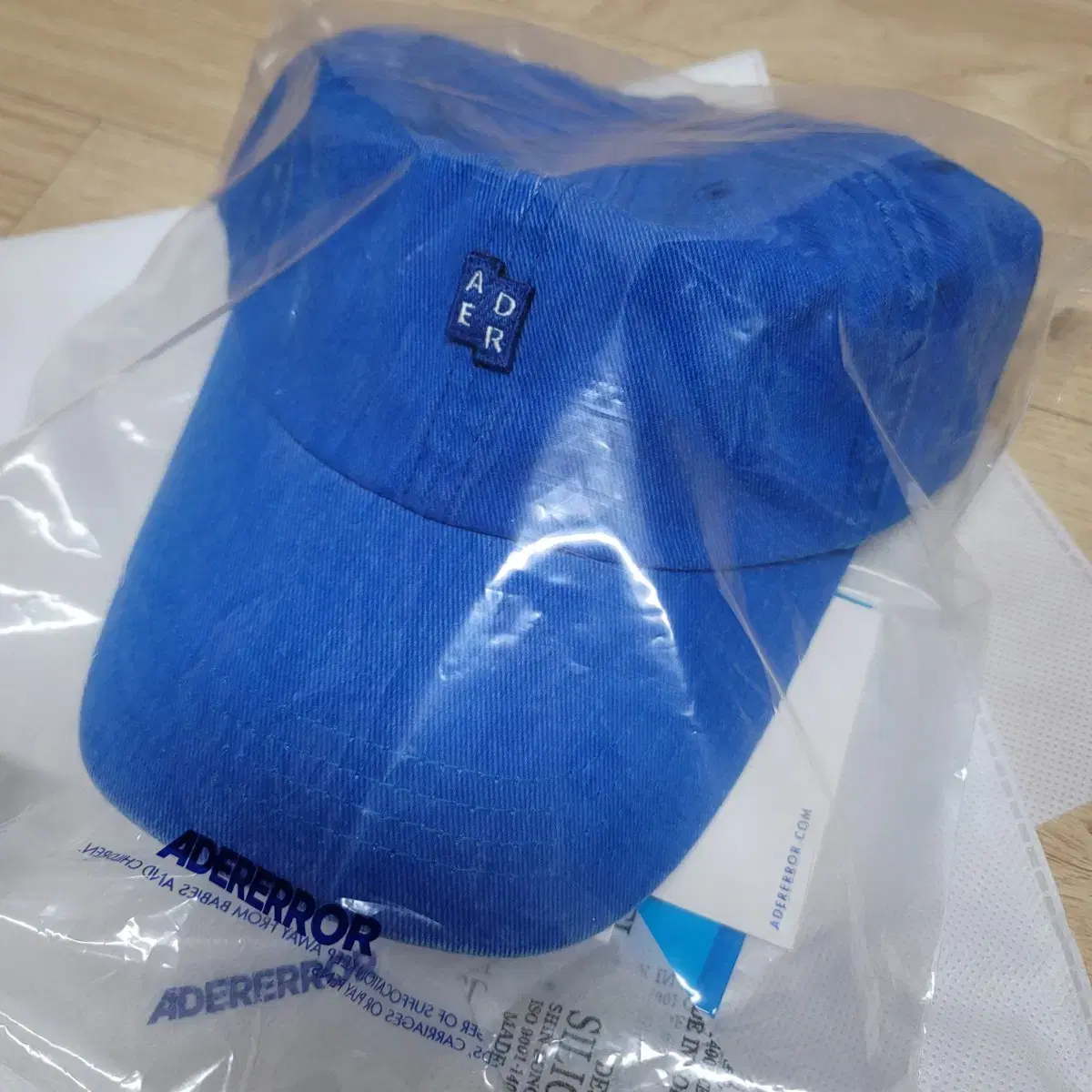 새상품 아더에러 모자 Sig; TRS Tag cap 01 Z-blue M