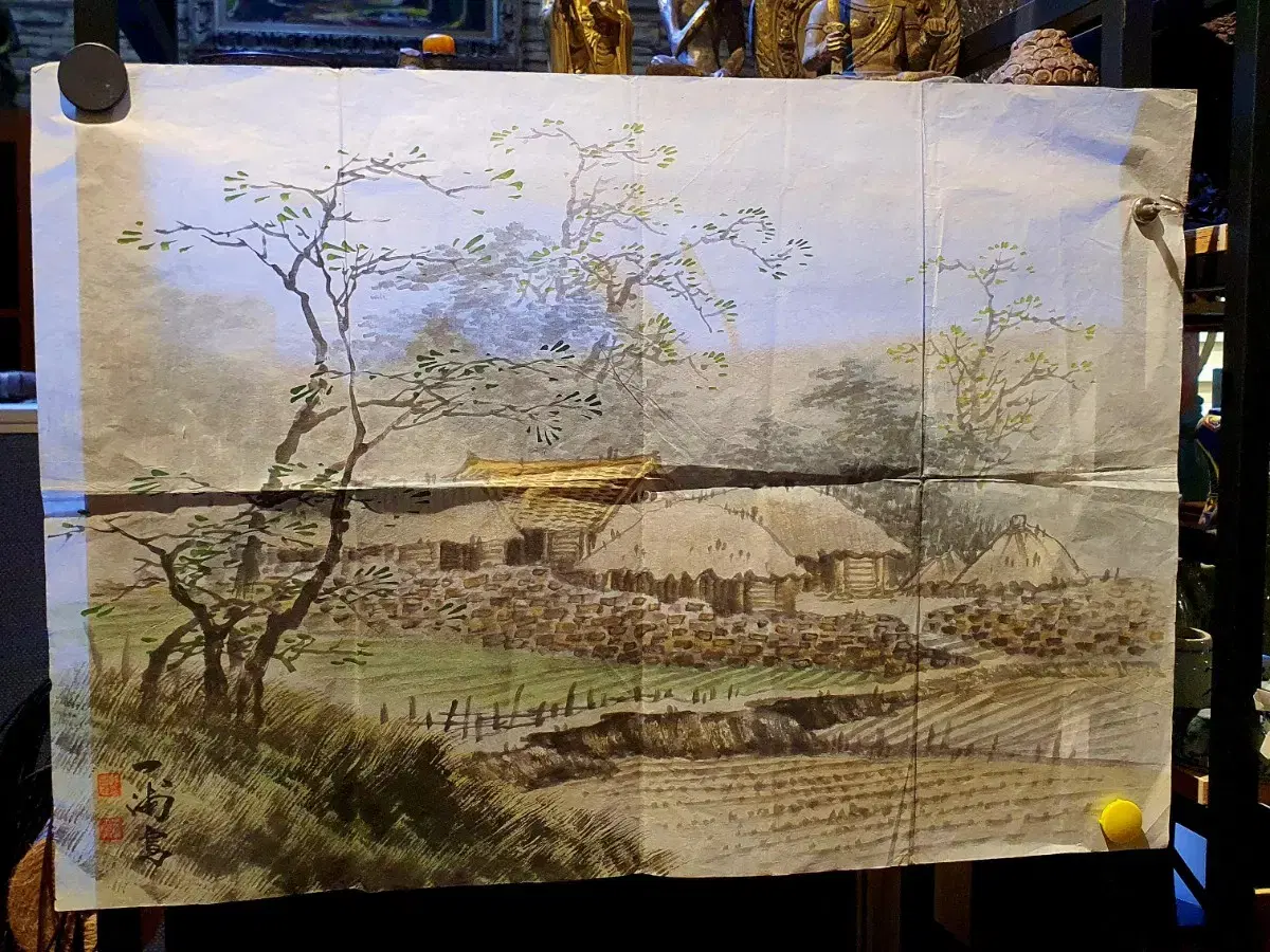 Orientalized Countryside Painting