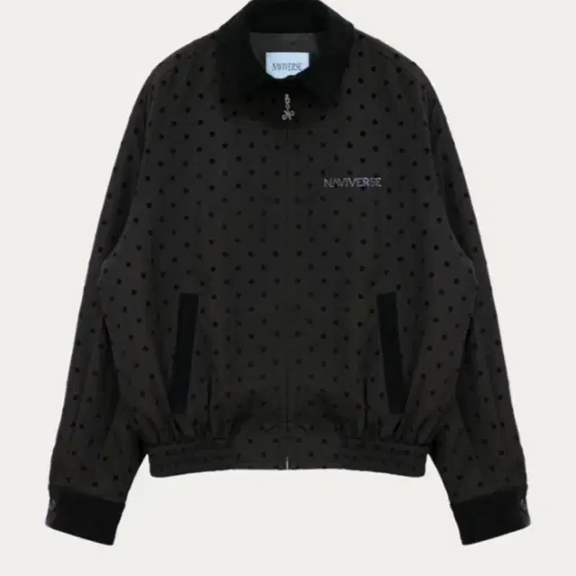 NAVIVERSE Dot Blouson Jacket_Black S