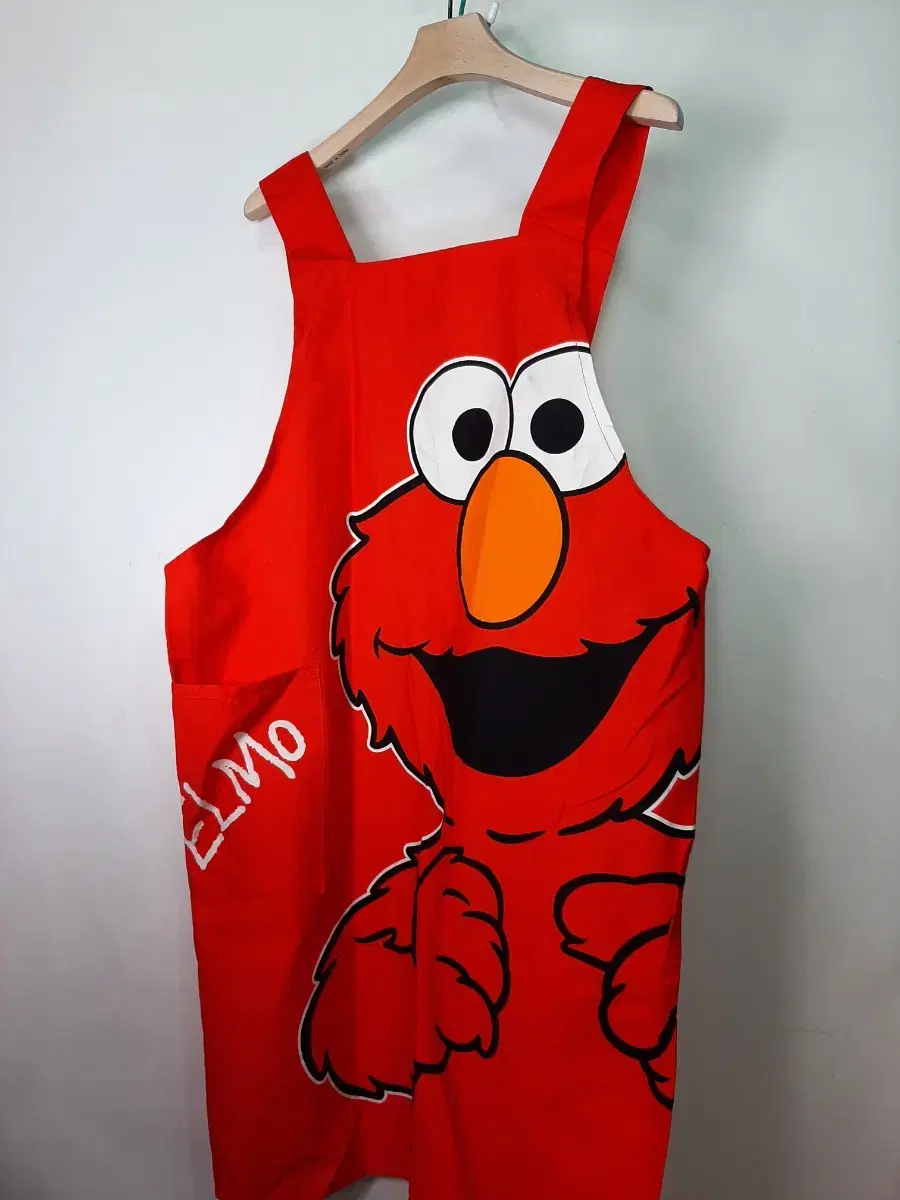 ELMO 어린이 롱 앞치마