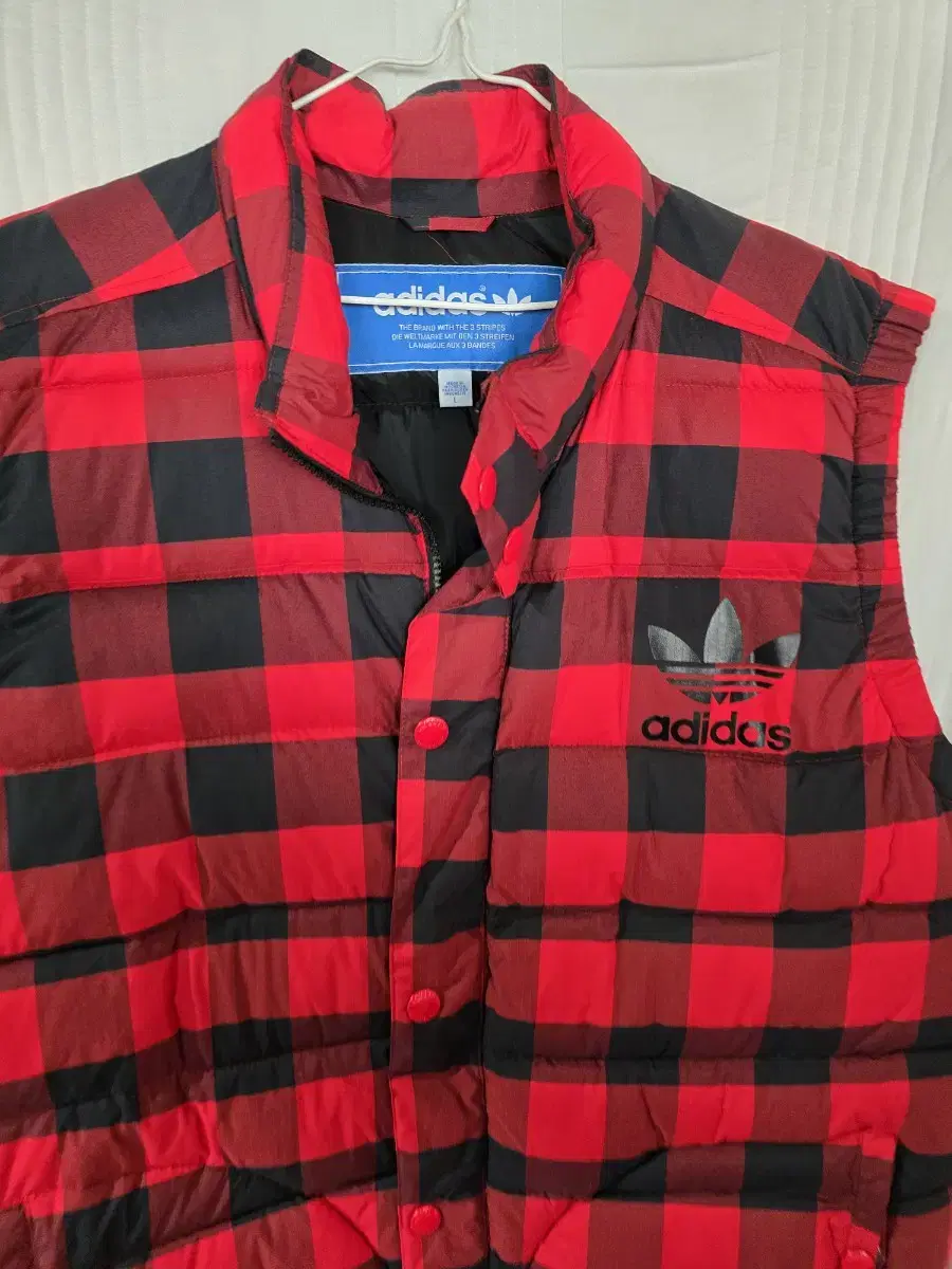 Adidas Tartan Padded Vest