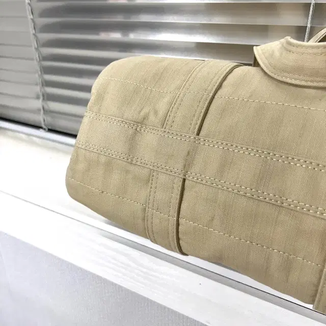 PORTER-CANVAS BOSTON BAG M(Beige)포터 보스턴백