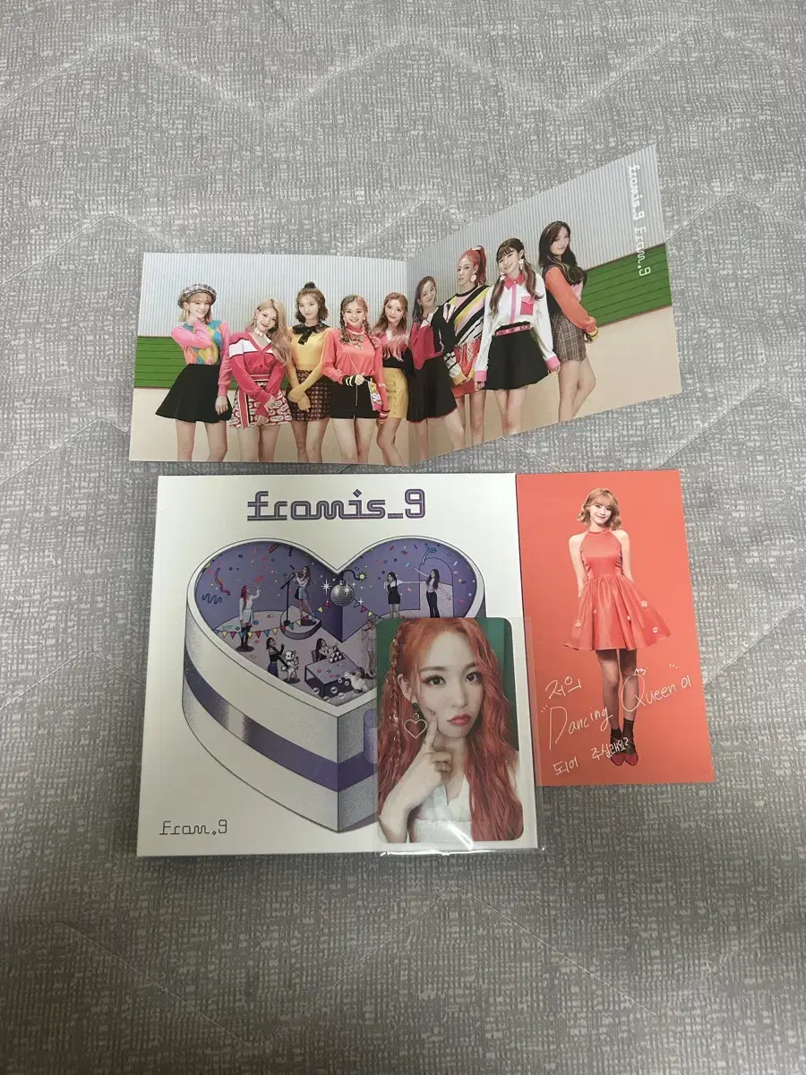 Fromis 9 Rubam album Includes photocard with components