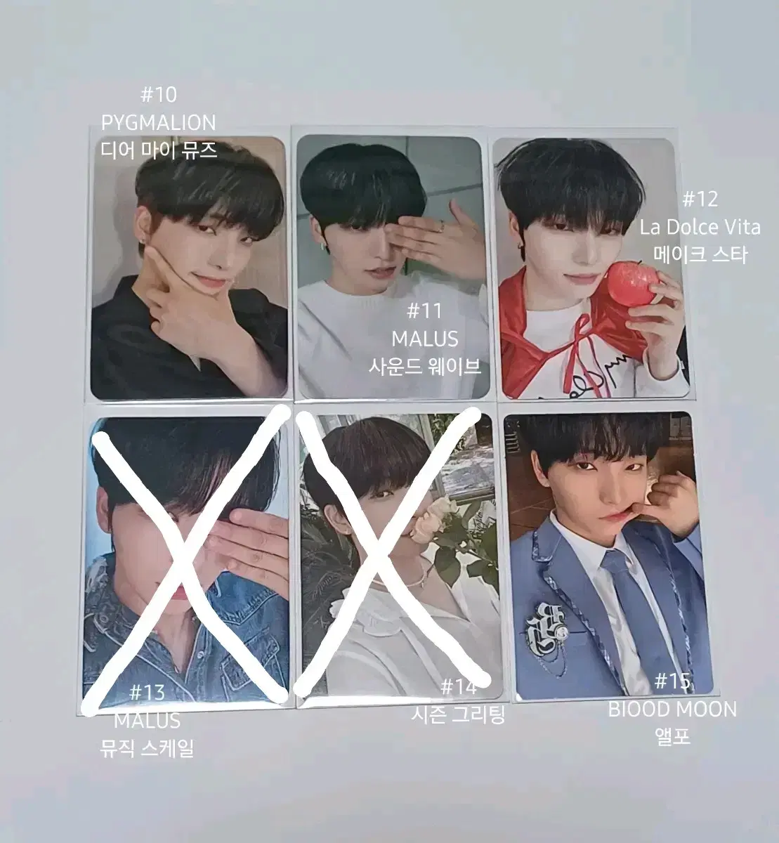 Oneus seoho unreleased photocard Photocard photocard ONEUS