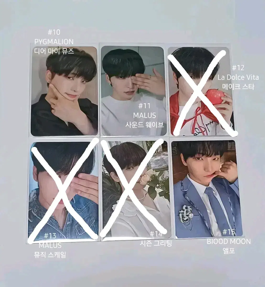 Oneus seoho unreleased photocard Photocard photocard ONEUS