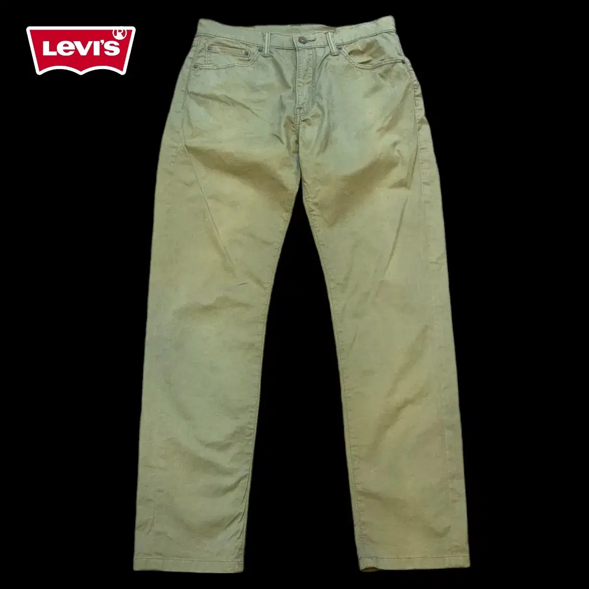 (32 inches) Levi's 505 Khaki Cotton Pants