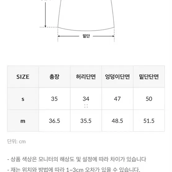 프렌치오브 바울 봄 코튼 a라인 치마 미니 스커트 네이비