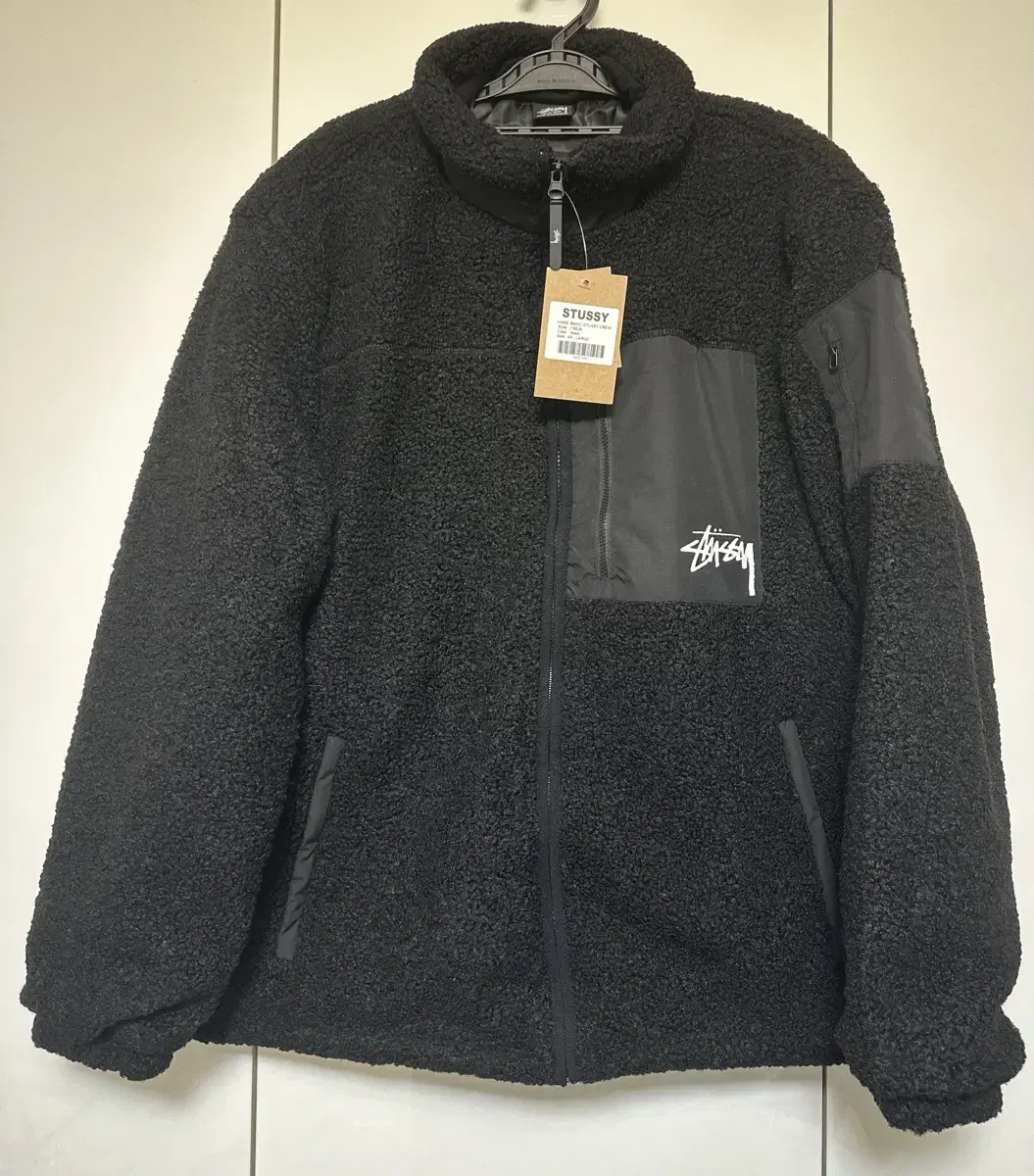 Stussy Stocknagrang Fleece Puffer Jacket