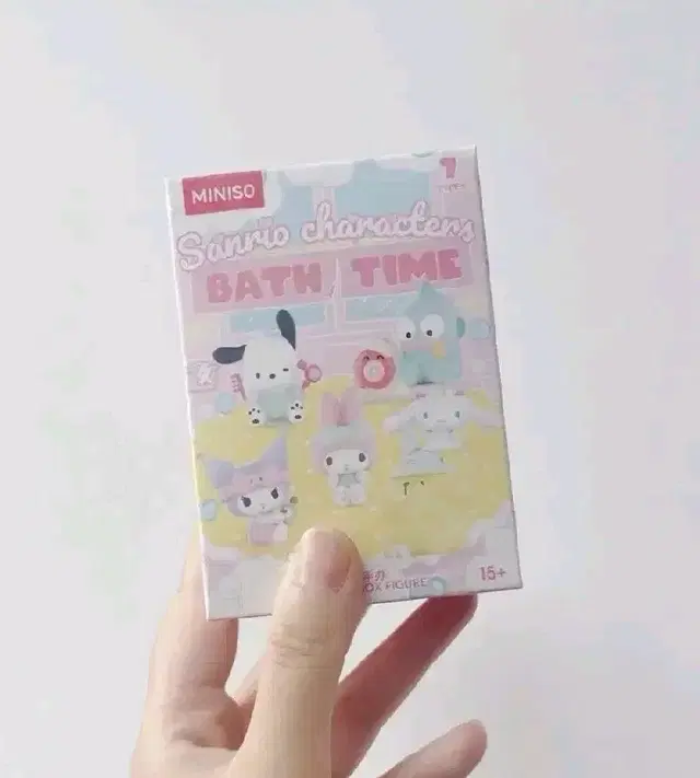 산리오 피규어 정품 목욕 bath time