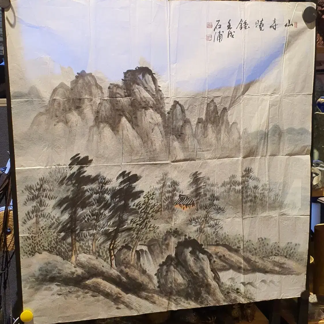 동양화 산수풍경 옛날그림