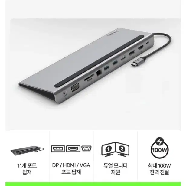 벨킨 11in1 USB-C 멀티 허브 독 팝니다