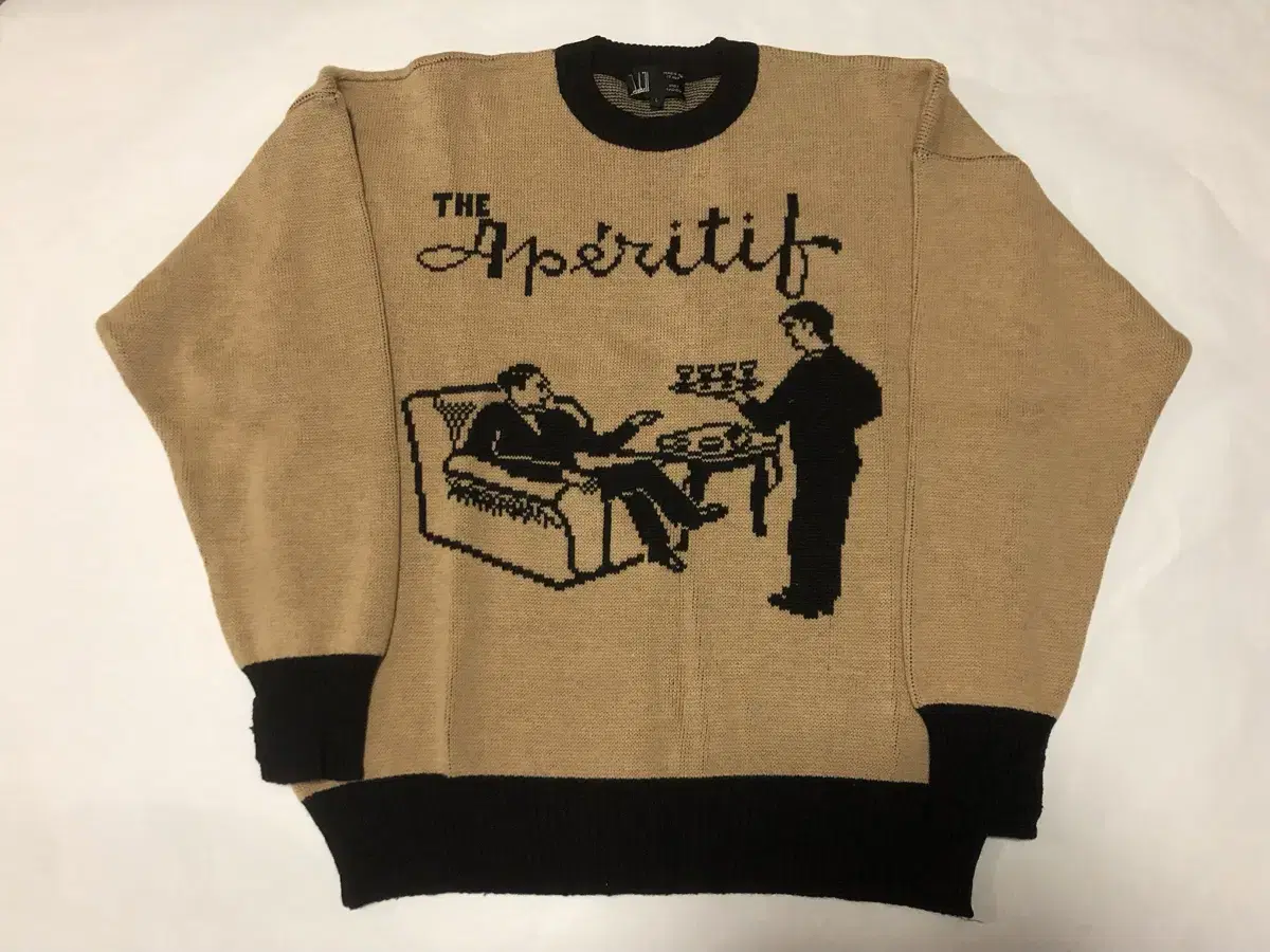 Dunhill Vintage Printed Knit Sweater