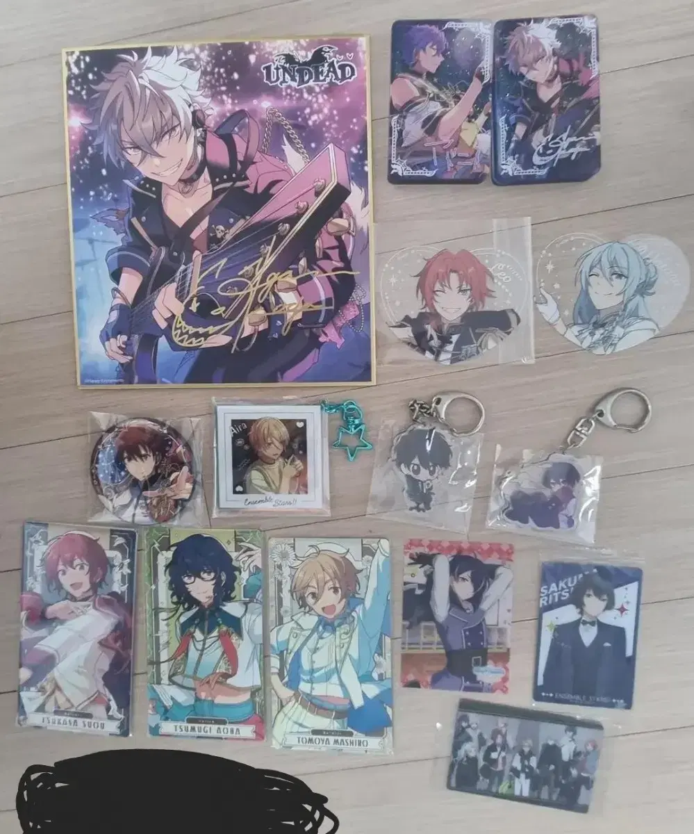 Anstar merchandise [lots of characters, look at the pictures].