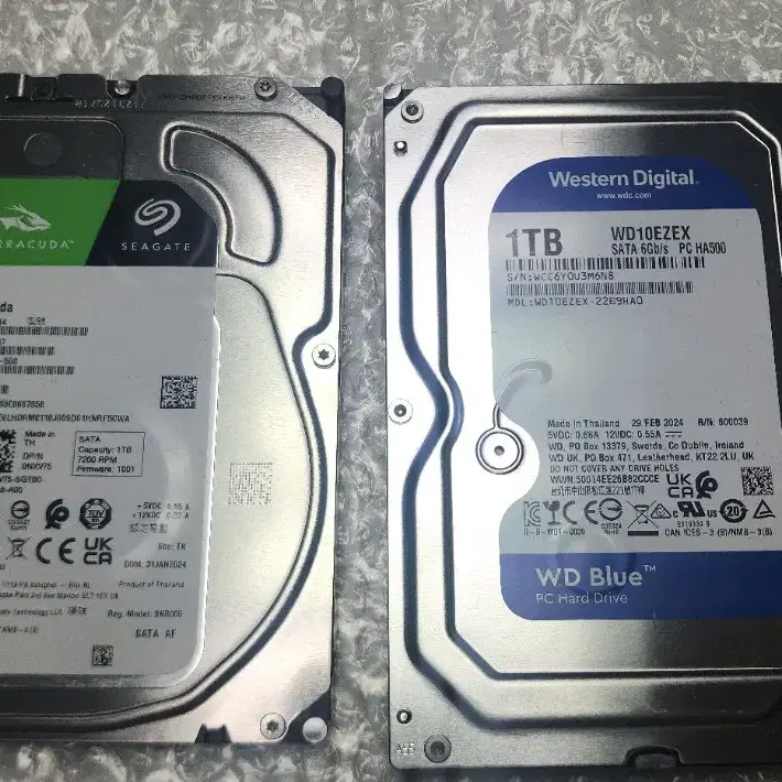 hdd 1tb 미사용 벌크팝니다