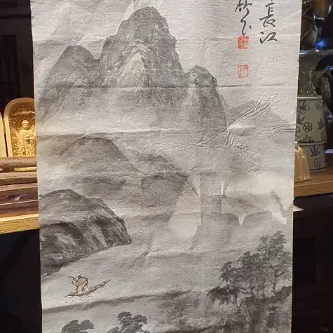 동양화 산수풍경 그림