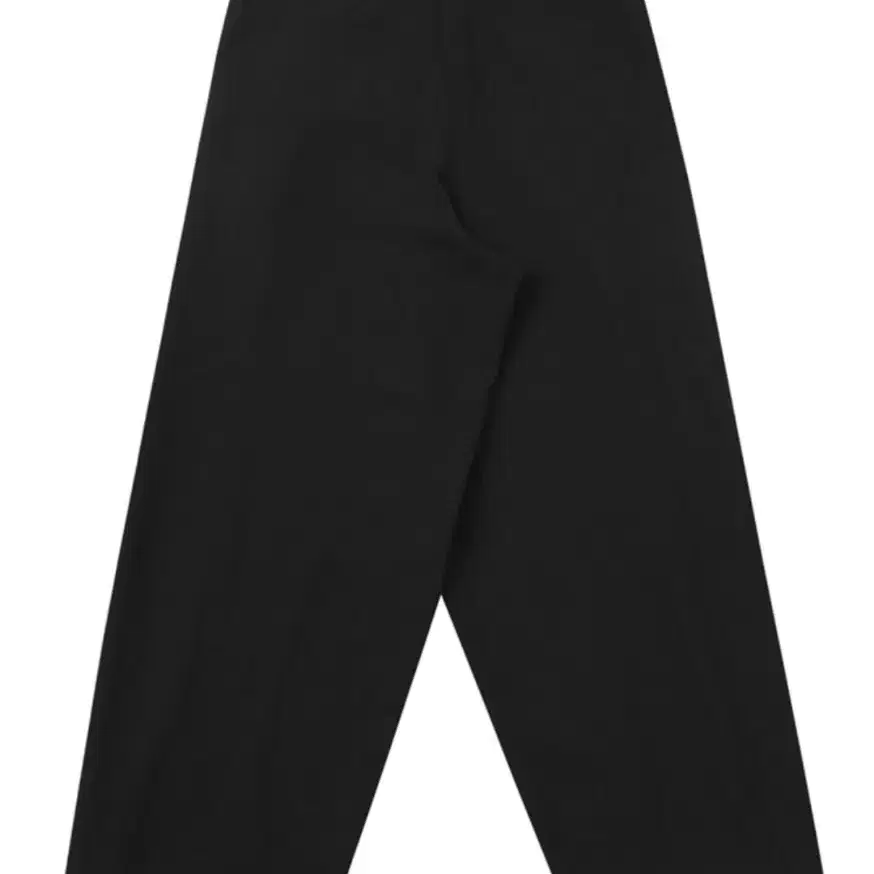 One Tuck Oversized Trousers [BLACK]