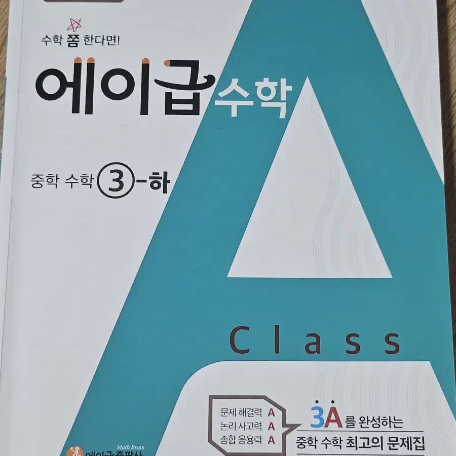 에이급 수학 중3 2학기