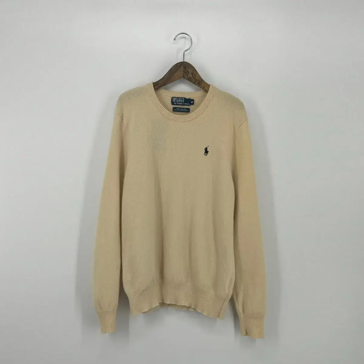 폴로 랄프로렌 니트 모 100% (M size / BEIGE)