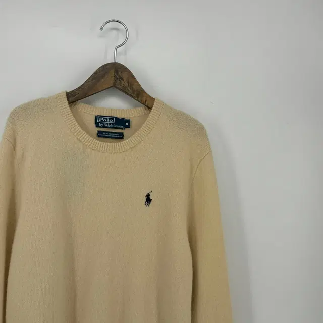 폴로 랄프로렌 니트 모 100% (M size / BEIGE)