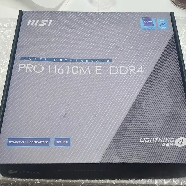 [MSI] PRO H610M-E DDR4 미개봉