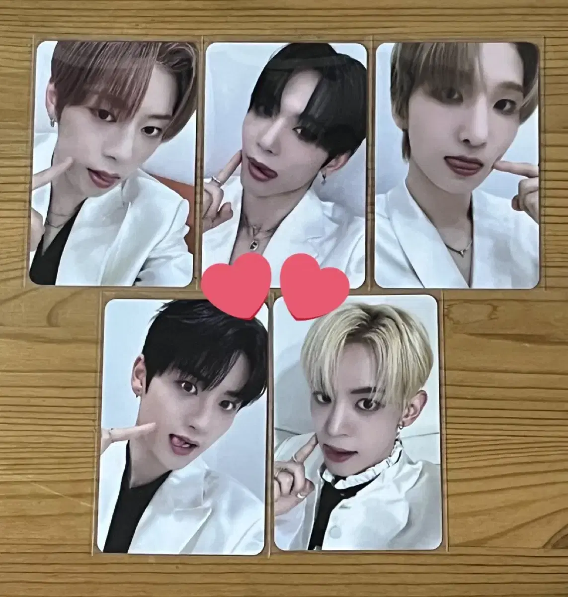 NowhereDays hyunbin yoon jin hyuk siyoon yeonwoo makestar unreleased photocard