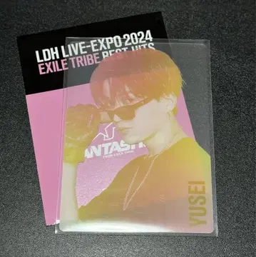 LDH LIVE EXPO 야기 유세이 사진 카드 시크릿 레어 팬타