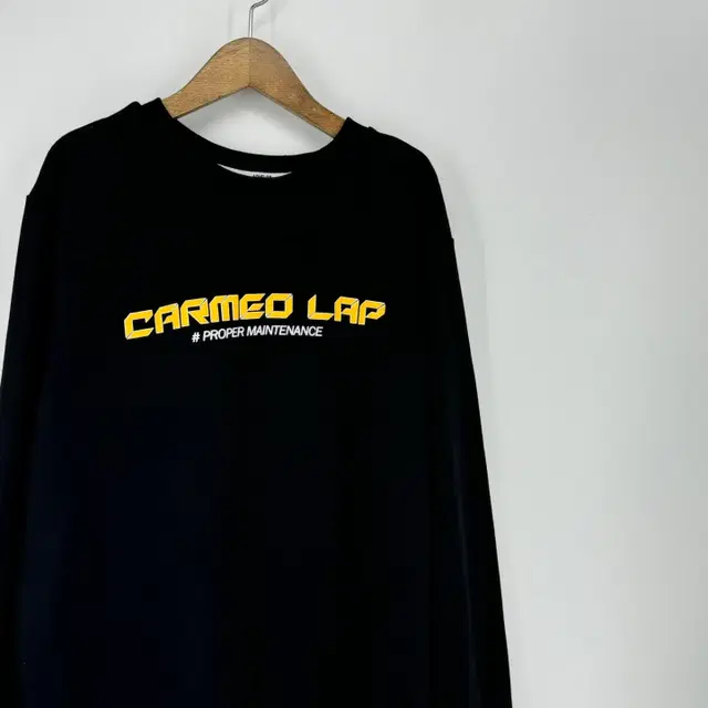 프린팅 맨투맨 티셔츠 (XL size / BLACK)