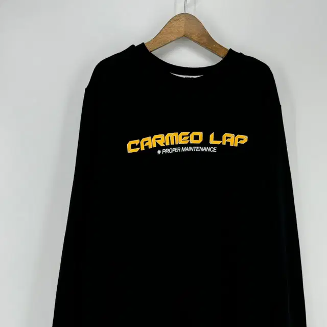 프린팅 맨투맨 티셔츠 (XL size / BLACK)