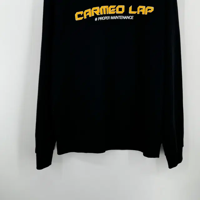 프린팅 맨투맨 티셔츠 (XL size / BLACK)