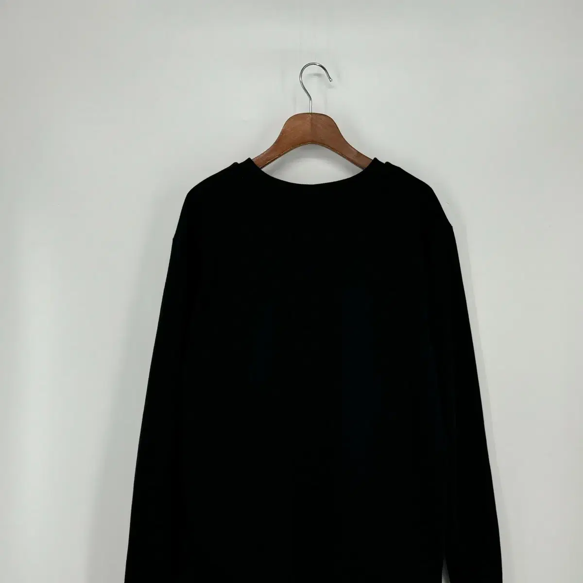 영문 프린팅 맨투맨 티셔츠 (XL size / BLACK)