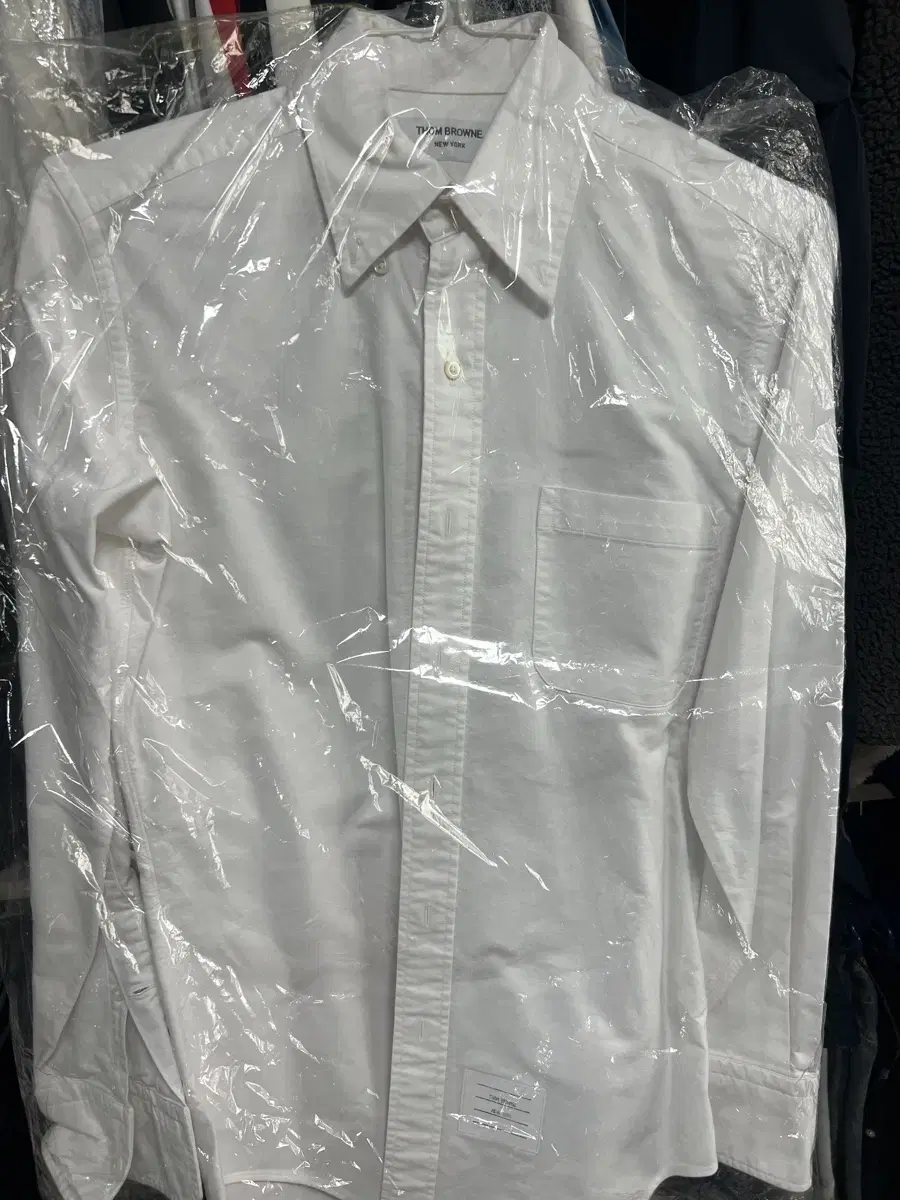 Thom Browne Hidden Three-Wire Shirt Size 3