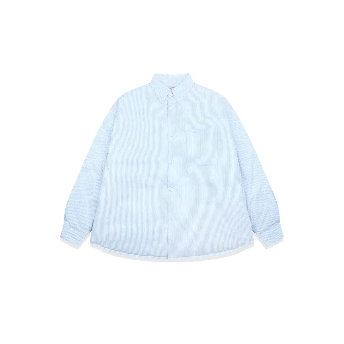 [샘플] STU Goose Down Shirts Jacket Stripe