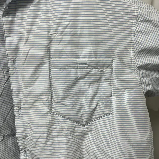 [샘플] STU Goose Down Shirts Jacket Stripe