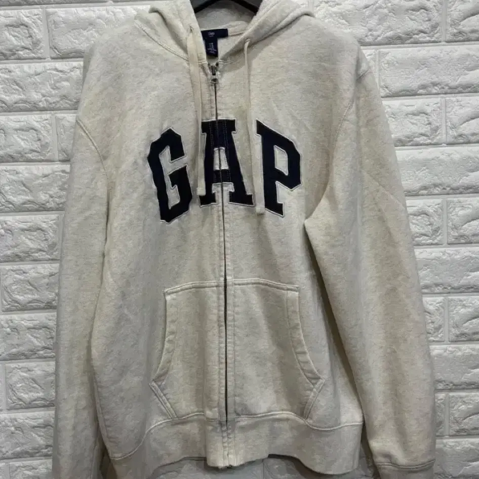 갭 gap 아이보리 후드집업