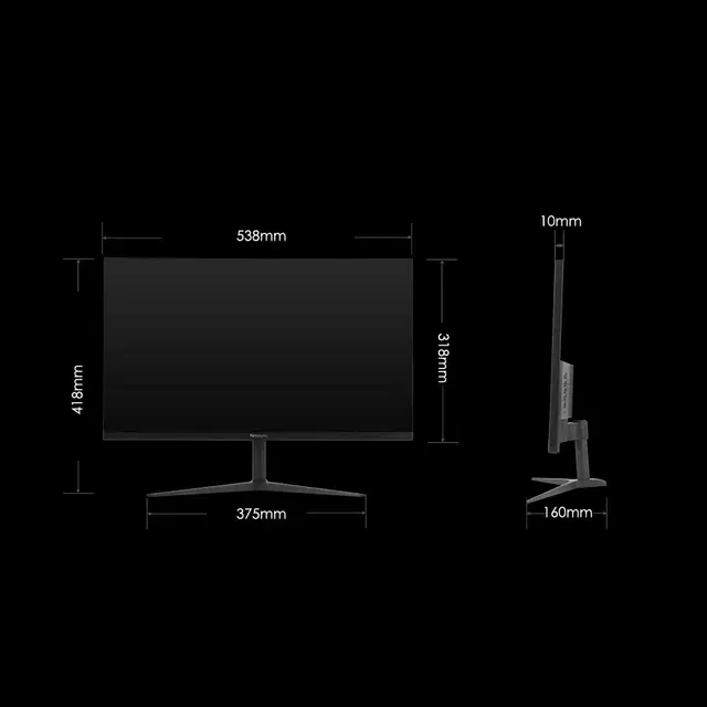 24형 IPS패널 FHD해상도 165hz 게이밍 모니터