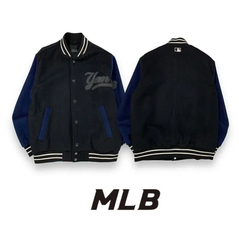 M.L.B. Yankees Patch Varsity Jacket S03512