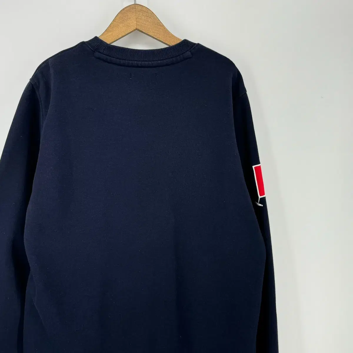 USPA 폴로 로고 맨투맨 티셔츠 (L size / NAVY)