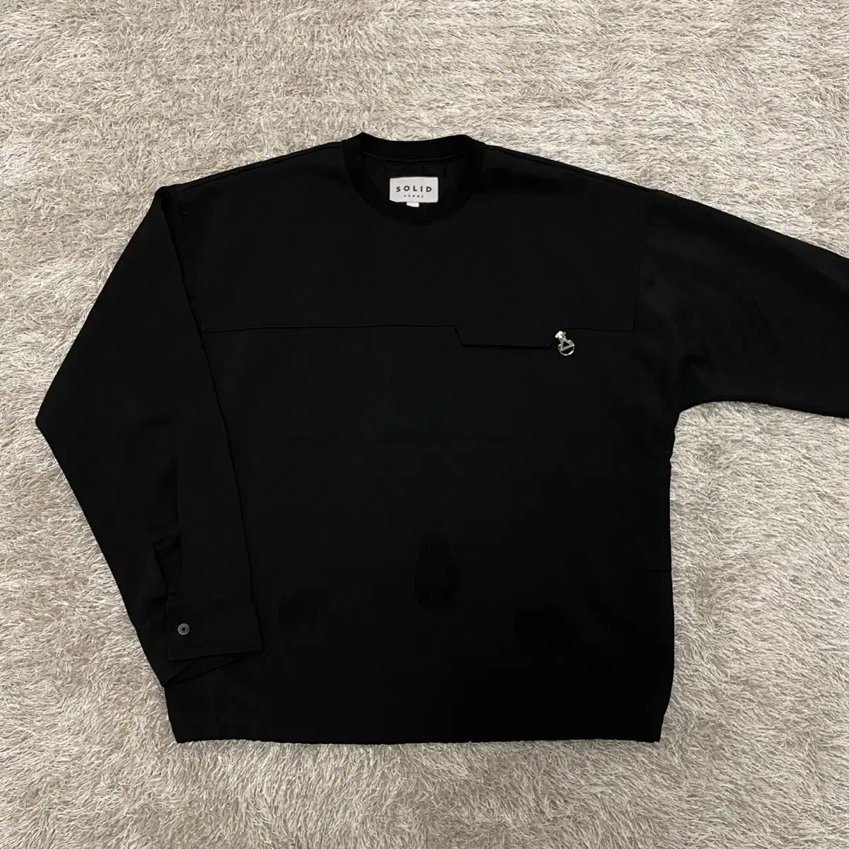 Solid Homme Nylon Tops