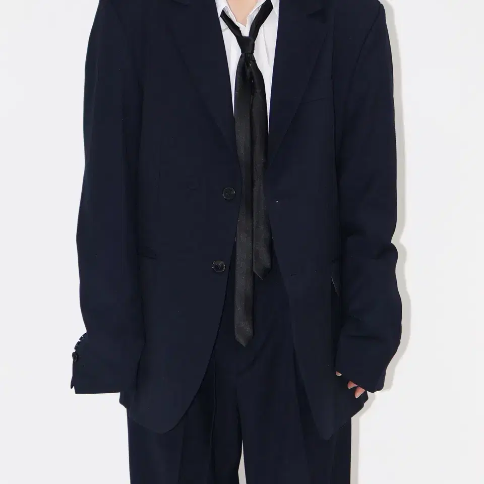 [SET UP] Unisex) Silky Blazer Jacket and