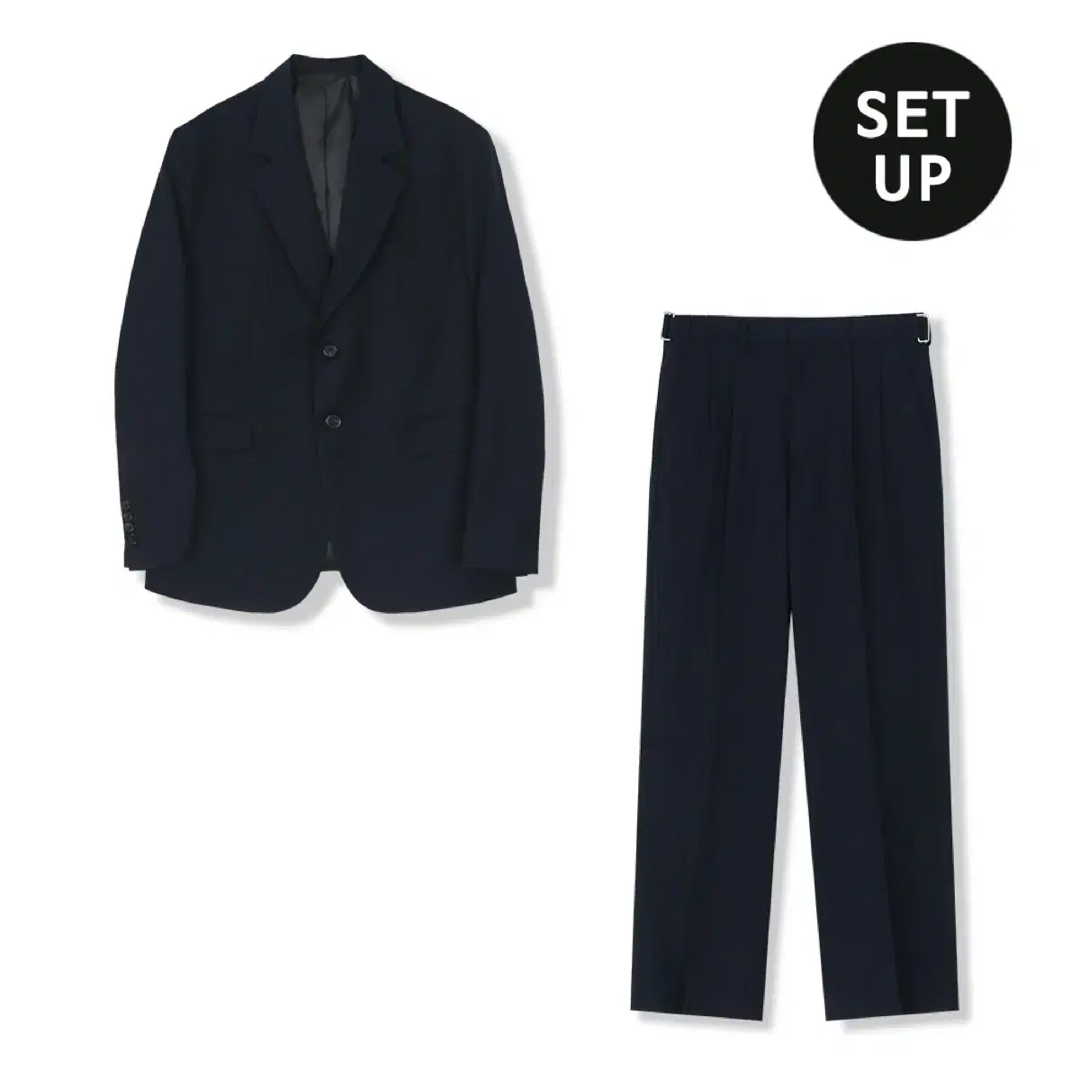 [SET UP] Unisex) Silky Blazer Jacket and