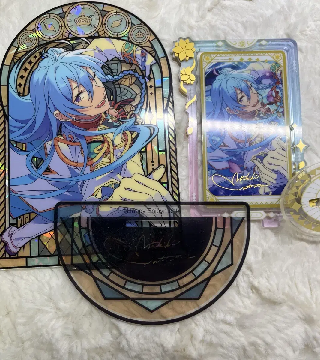 Anstar Hibiki Wataru Zhongstar Stained acrylic Stand, rotating acrylic