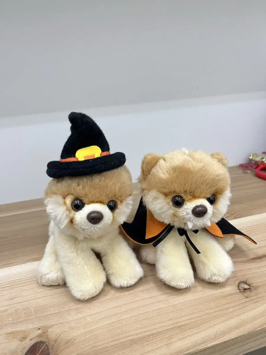 Halloween Puppy Vintage Gund doll Shiba Inu Doll Set