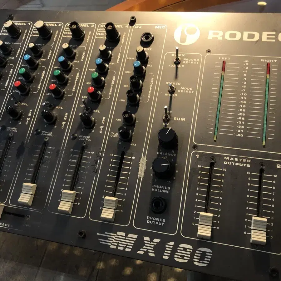 로덱 Rodec mx180 mixer 디제이 믹서 판매