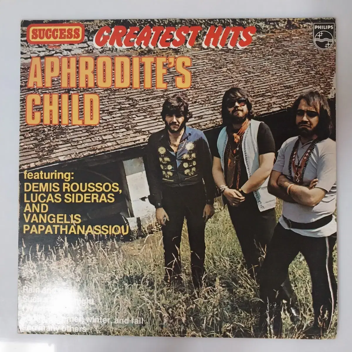 APHRODITE,S CHILD-GREATEST HITS아프로 디(LP)