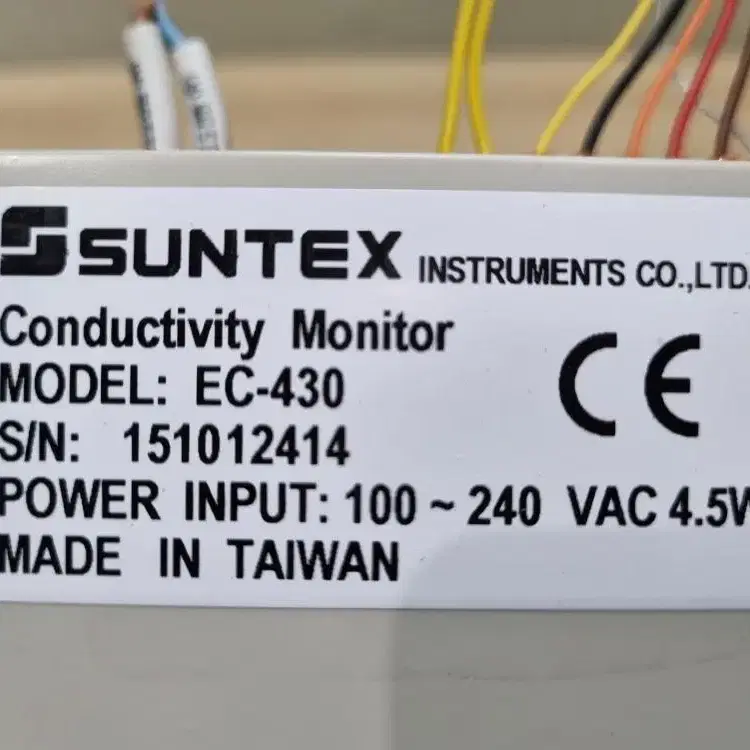 SUNTEX EC-430 전도도모니터